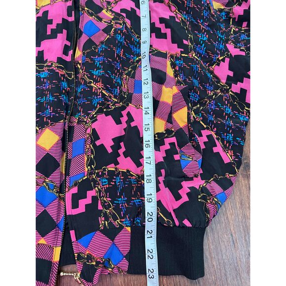 Spenser Jeremy silk Retro windbreaker y2k 90s 100% silk - Picture 7 of 8